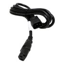 Netzkabel 1,8m C14 - C13 HP 142263-001 10A H05VV-F 3G1.0mm schwarz