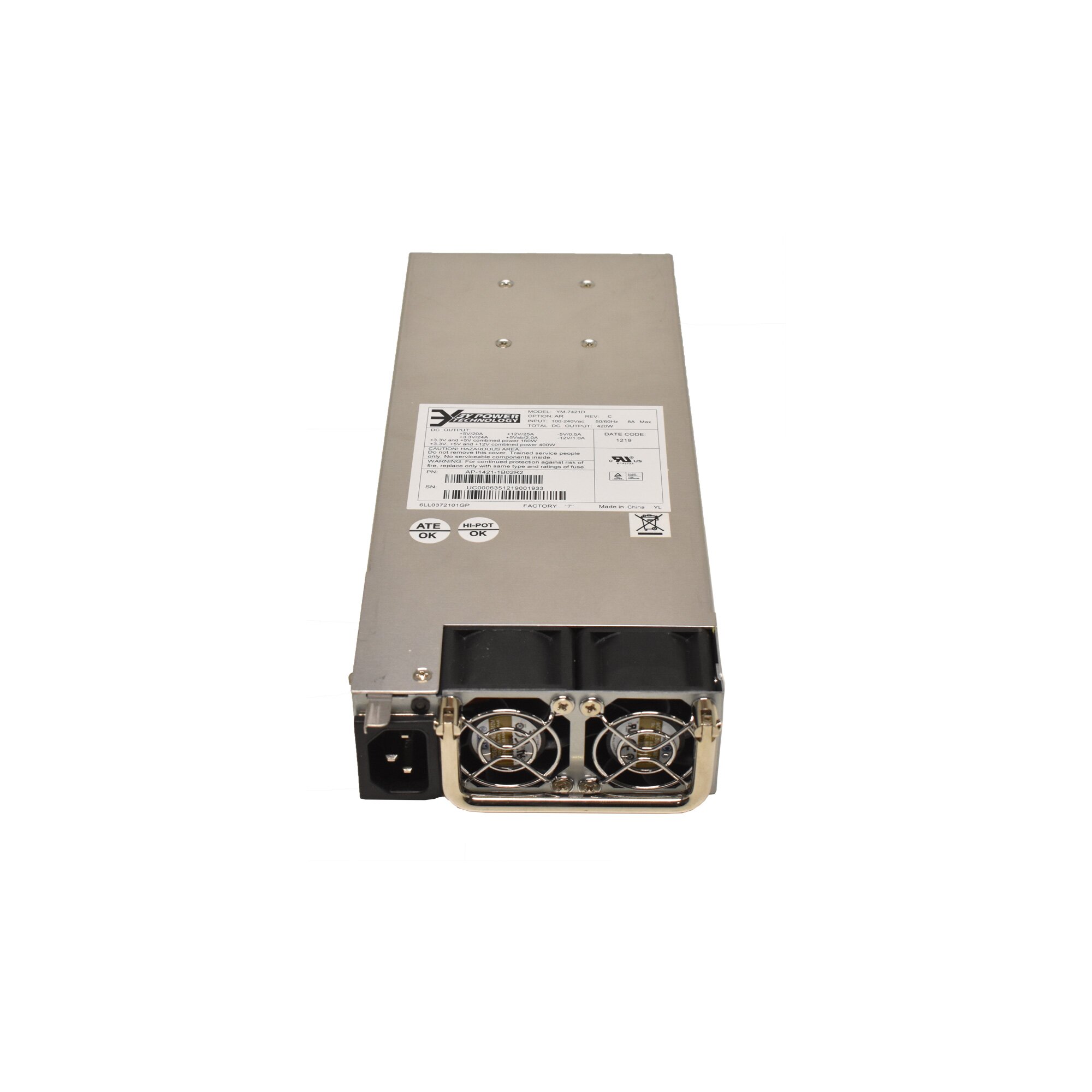 3Y Power Technology Power Module / Netzteil YM-7421D PN:AP-1421-1B02R ...