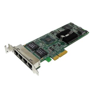 Intel Gigabit ET2 Quad Port PCIe x4 Gigabit Ethernet Server Adapter E1G44ET2BLK LP