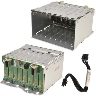 HP ProLiant DL380 G10 HDD Cage 8x SFF 871388-001 + Backplane 832305-002 + Kabel
