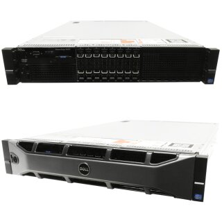 Dell PowerEdge R820 Rack Server 4x Intel Xeon E5-4607 V2 2.60 GHz 6-C 32GB RAM 8x SFF 2,5