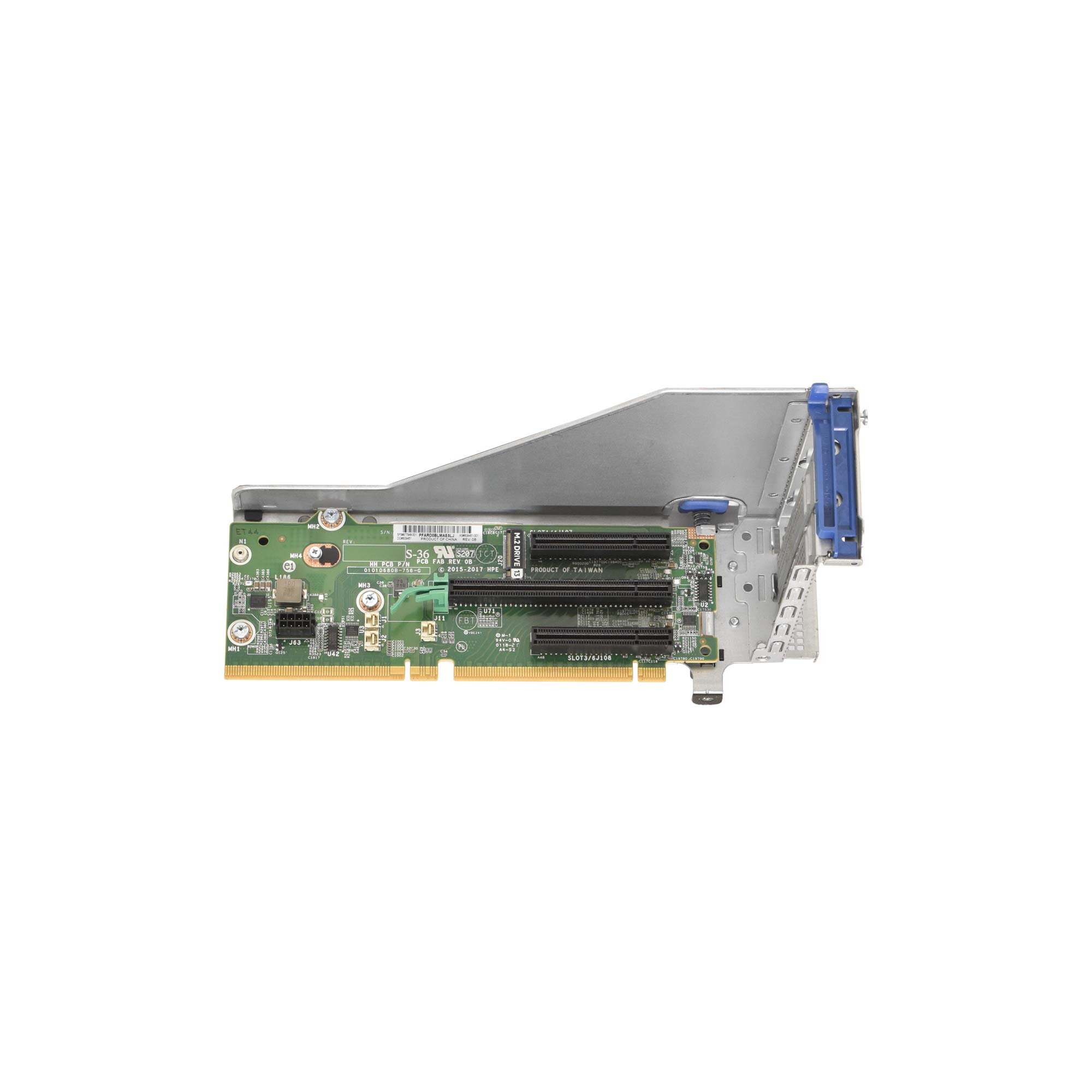 HP Riser PCI-E M.2 x8 x16 + Cage ProLiant DL380 560 Gen10 875056-001 ...
