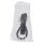 Netzkabel 0,5m C14 - C13 EFB EK503.0,5 10A 3G0,75mm schwarz !!Neu, orig. verpackt!!