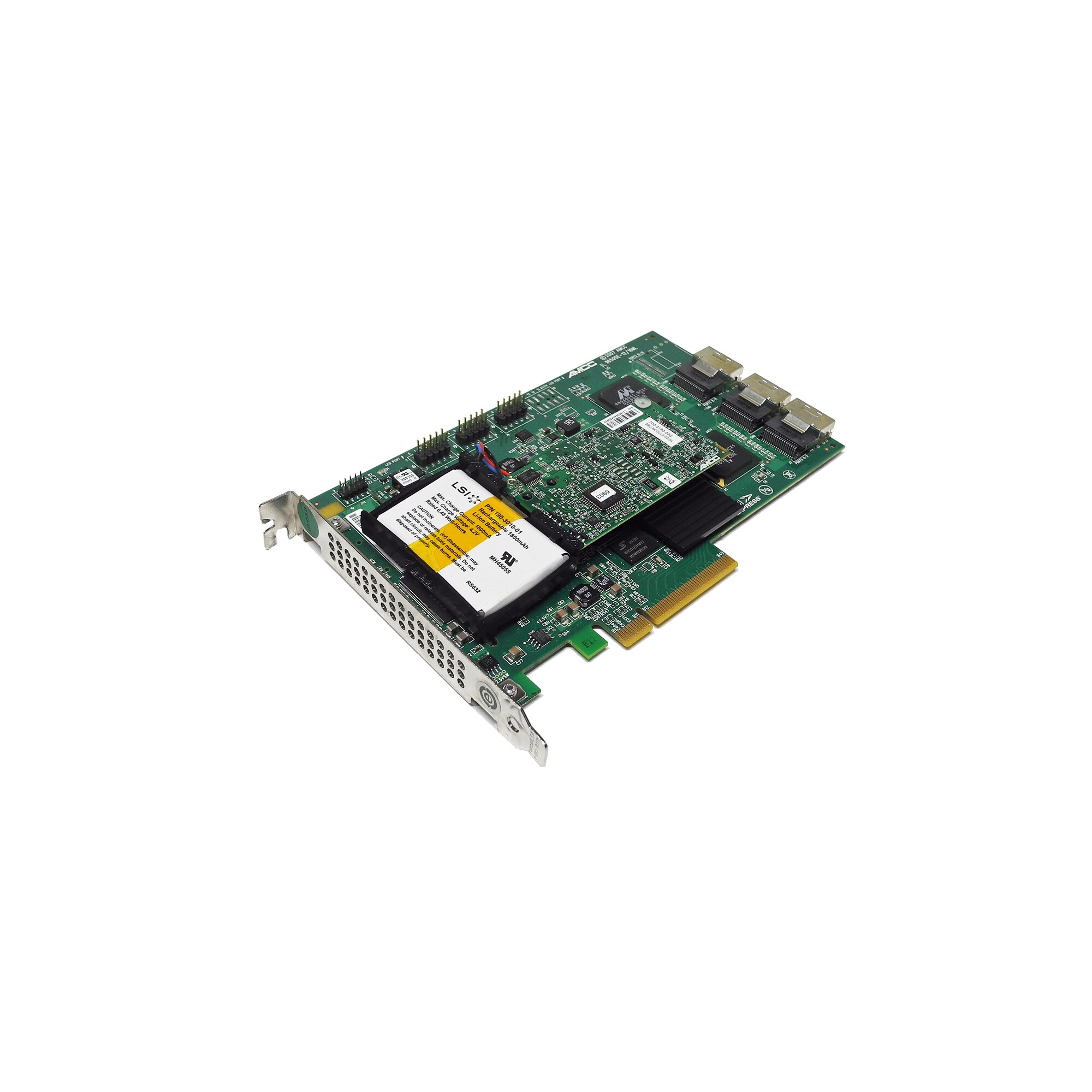 AMCC 3ware 9650SE-12ML 12-Port SAS/SATA RAID Controller 700-3226-00J + BBU