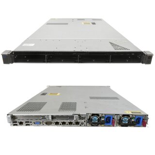 HP ProLiant DL360e G8 Rack Server no CPU no RAM 2x Kühler Heatsink 4x LFF 1U