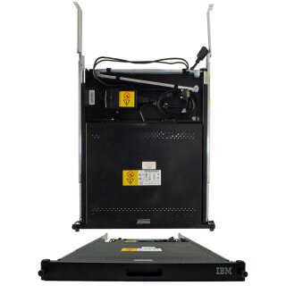 IBM 7316-TF3 17 Zoll Flat Panel KVM-Console no Keyboard 03N7012 03N6321 Rail Set