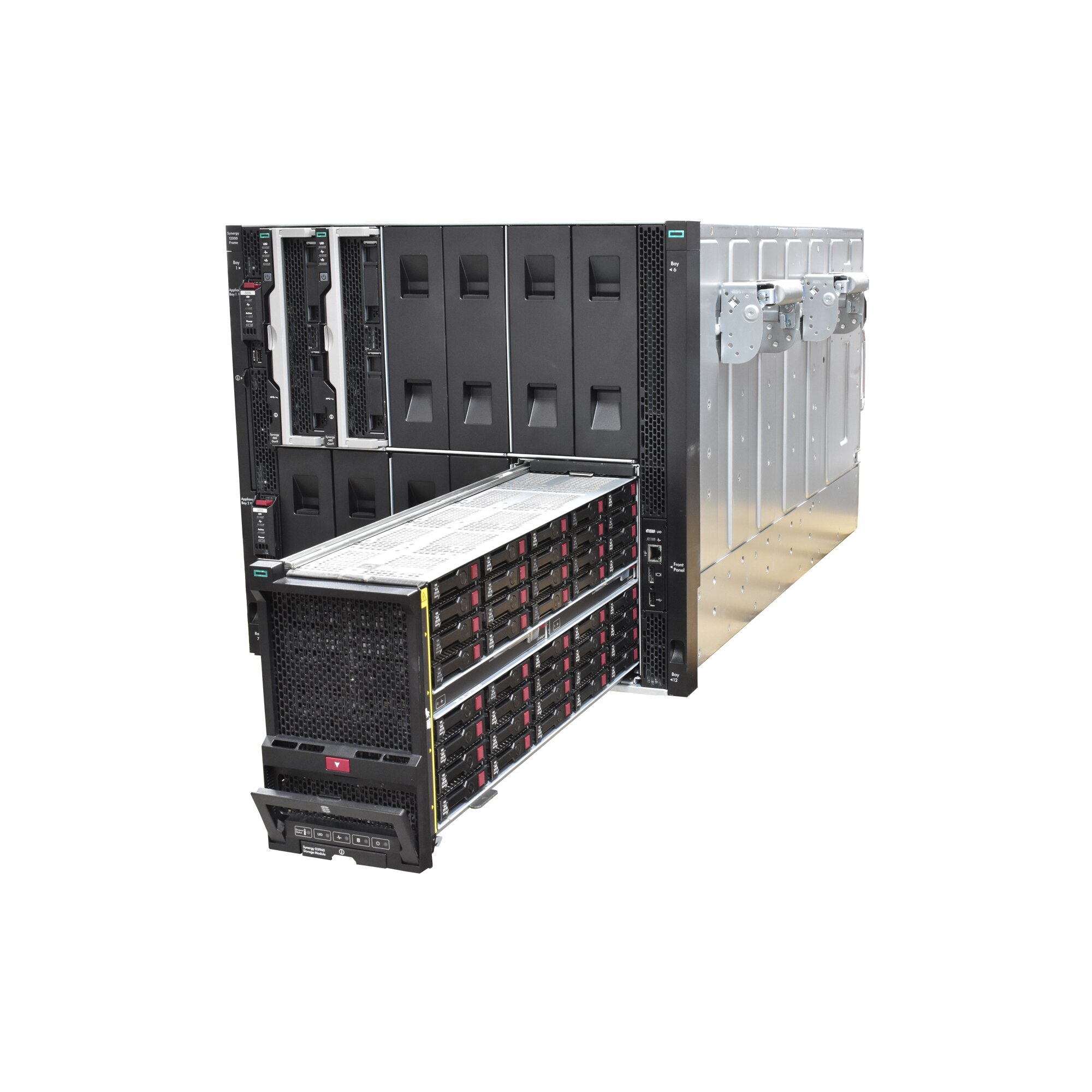 HPE Synergy 12000 2x 480 G9 2x 40Gb VC Apollo R2800 2x XL190r G9 19.2TB