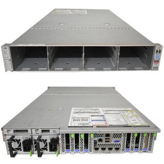 Sun Oracle X4-2L Rack Server 2x E5-2630 V2 6-Core 2,60GHz 32 GB RAM 12x LFF 3,5 4x Flash 800GB 
