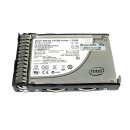 HP Intel DC 120 GB 2.5“ 6Gbps SATA SSD Festplatte SSDSC2BB120G4B 718136-001 mit Rahmen G8, G9