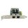 SUN Intel PRO/1000 PT LP Dual Port Adapter 10/100/1000Base-T 371-0905-03 FP