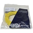 Datenkabel 3m Patch Kabel Articona 4257228 Cat6A Cable Superflex gelb !! Neu, OVP !!
