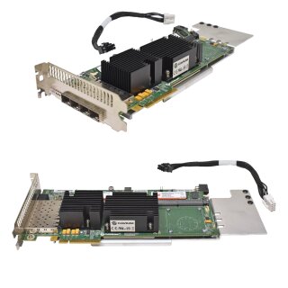 Cavium CN6880C-410NV-M16-3.0-G PCIe x8 Netzwerkkarte 2x8GB DDR3 Mini Dimm 4x SFF+ Ports