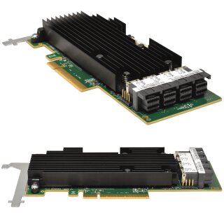 LSI MR SAS 9361-16i 12Gb/s PCIe x8 3.0 SAS RAID Controller 03-25708-33002 o.Bracket