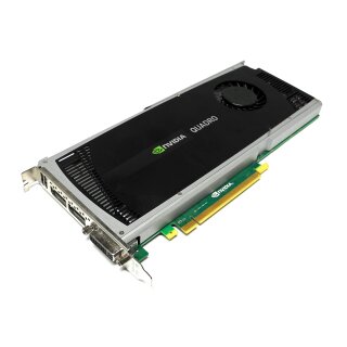 DELL NVIDIA QUADRO 4000 Grafikkarte GF100 GPU 2GB GDDR5 038XNM