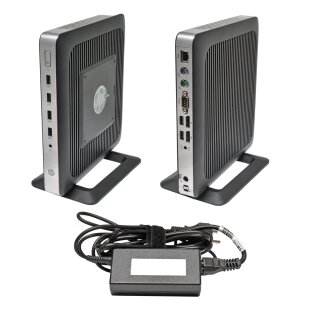 HP t630 Thin Client GX-420GI 2GHz 8GB PC4 128GB SSD mit Netzteil & Fuß Mini PC