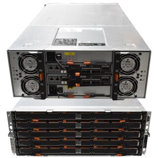 Dell PowerVault MD3860f 2x 16Gb FC Controller E02M 60x Bay LFF  2x 1750W PSU 4U