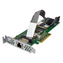 EMC Isilon 415-0059-03 X410 LP PCIe x8 Dual 32GB mSata...