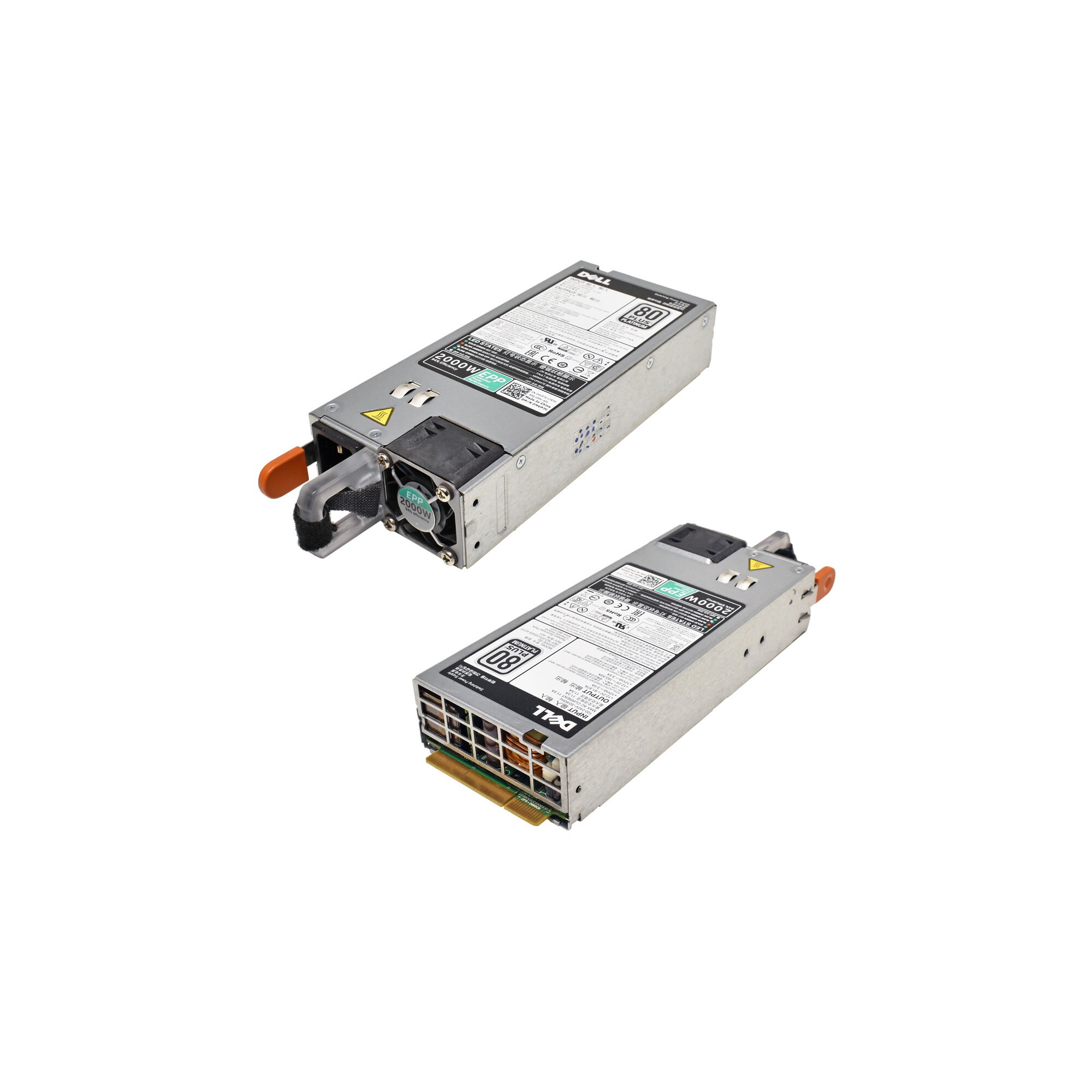 Dell Power Supply Netzteil D2000E-S0 0MVP7C 80 Plus Platinum 2000W PSU ...
