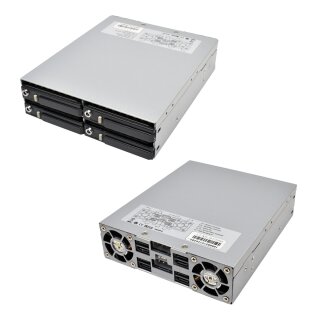 RaidSonic ICY BOX IB-2222SSK Backplane Wechselrahmen 4x SAS/SATA HDD/SSD 2,5" für 5,25" Schacht