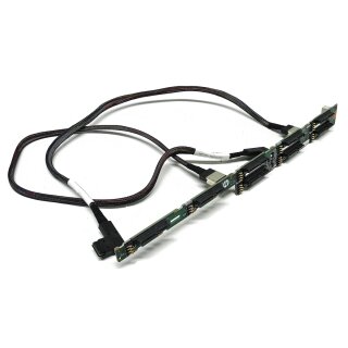 HP SAS-Backplane 8x 2,5 DL360p G8  671321-001 + 2x SAS Kabel
