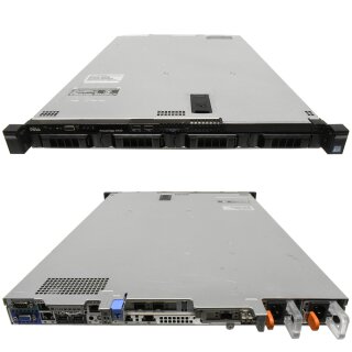 Dell PowerEdge R430 Server ohne CPU RAM DDR4 RAM 2x Kühler 4x LFF 3.5" PERC H330
