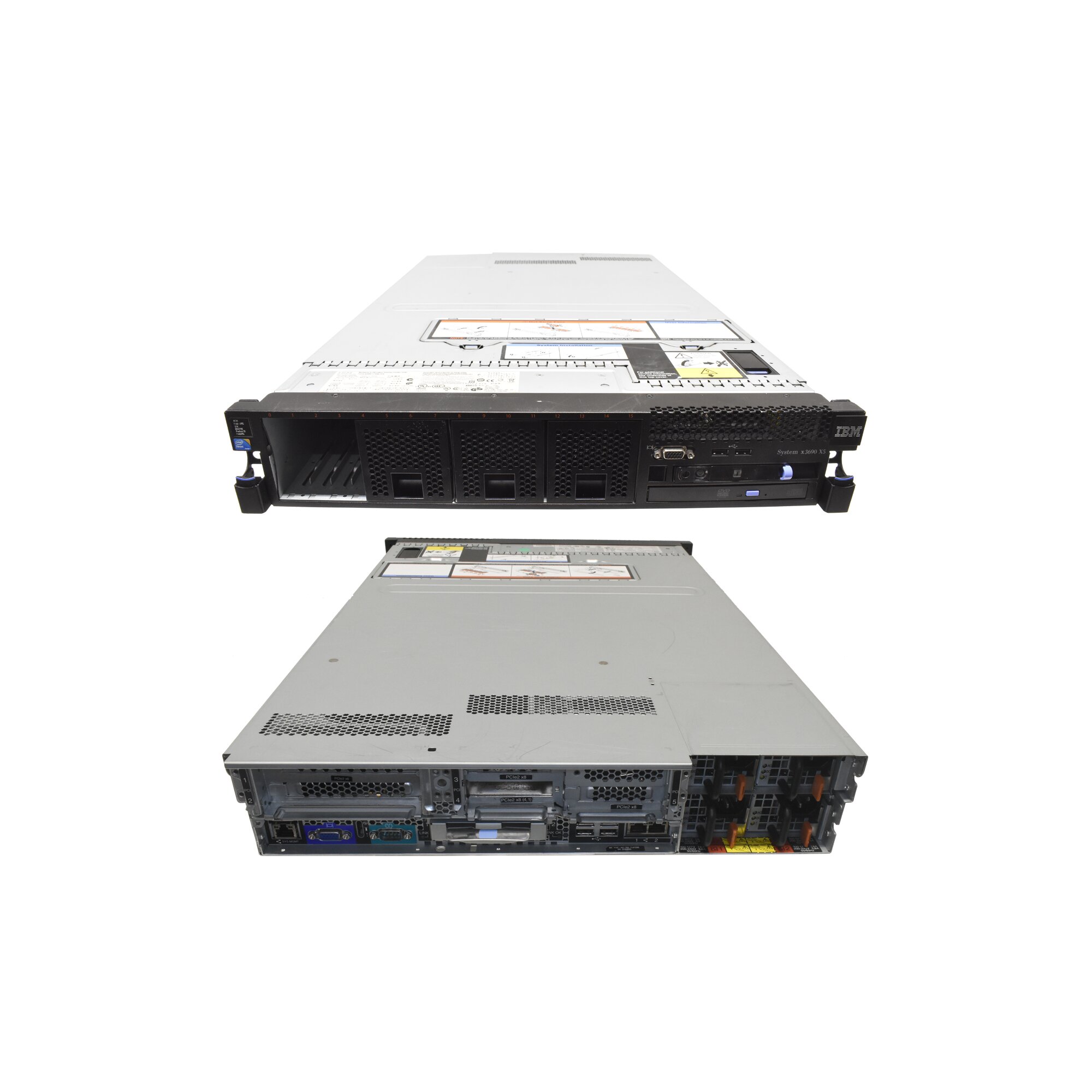 IBM Server System X3690 X5 2x X6550 8Core 2 GHz CPU 16GB RAM 4Bay 2,5