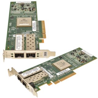 QLogic IBM QLE8142-IBMX FC 2 Port 10Gb PCIe x8 Net Adapter 42C1802 00Y3274 LP