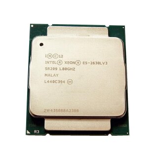 10x Intel Xeon Processor E5-2630L V3 20 MB SmartCache 1.8 GHz 8 Core FCLGA2011-3 SR209