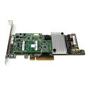 LSI MR SAS 9266-8i Dual-Port 6Gb PCIe x8 SAS/SATA RAID Controller +Kabel +BBU FP