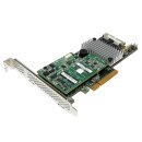 LSI MR SAS 9266-8i Dual-Port 6Gb PCIe x8 SAS/SATA RAID Controller +Kabel +BBU FP