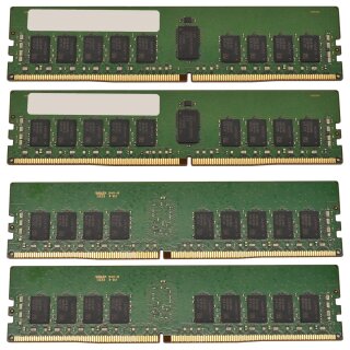 64GB Samsung 4x16GB 1Rx4 PC4-2400T-RC1-11-DC0 Server RAM ECC DDR4 M393A2K40BB1-CRC0Q