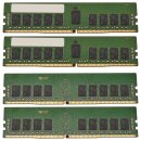 64GB Samsung 4x16GB 1Rx4 PC4-2400T-RC1-11-DC0 Server RAM...