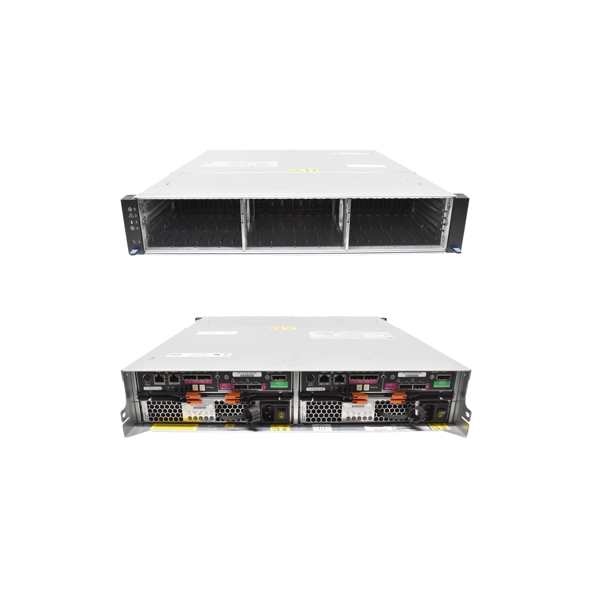 NetApp E2624 Storage 2U 24x SFF 2.5 Zoll 2x Drive Module I/F-6 349 ...