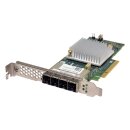 NetApp HBA 4-Port 12 G MiniSAS HD PCIe x8 Host Bus...