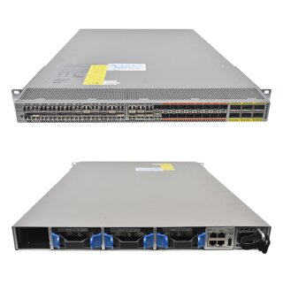 Cisco N5K-C5672UP 5600 Series 54 Ports + 31 mini GBICs 68-5638-02 blue fans