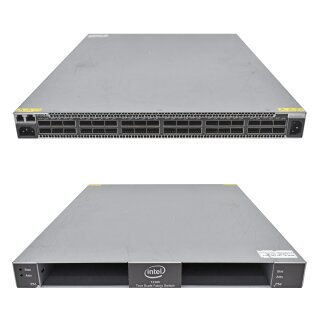 Intel Switch True Scale Fabric Edge 12300 36Ports QSFP 40Gbits Managed 220058-80 ohne PSUs