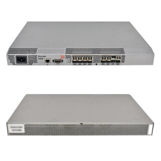 Brocade SilkWorm 200E SM-210E-R0000 80-1200035-02 4G 16Port FC Switch 8 aktive Ports + 7  GBICs
