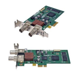 DekTec DTA-2145 ASI/SD-SDI input output with relay bypass for PCIe LP