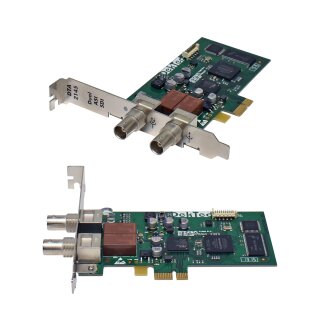 DekTec DTA-2145 ASI/SD-SDI input output with relay bypass for PCIe FP