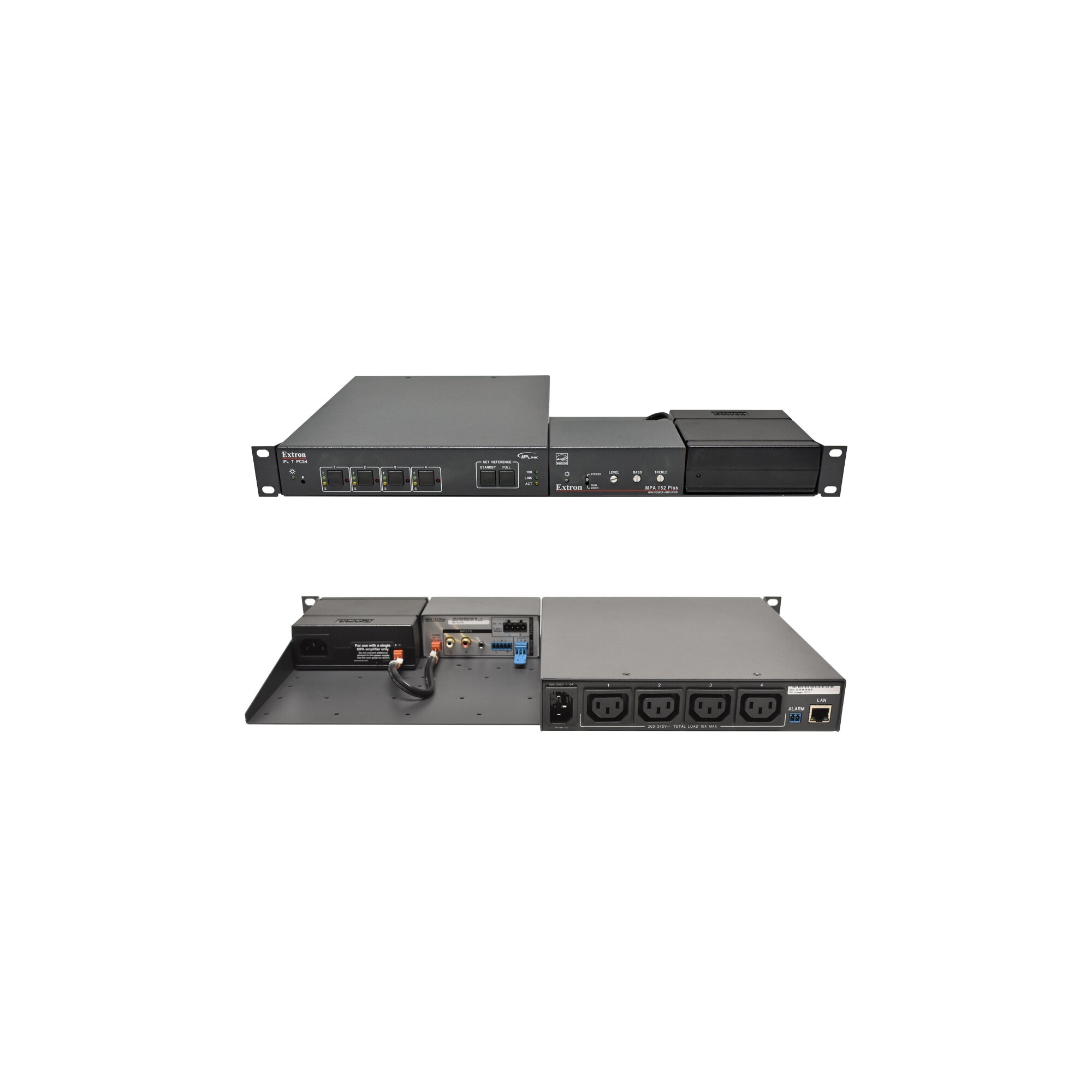 Extron IPL T PCS4I Steuerungsschnittstelle + MPA 152 Plus Stereo