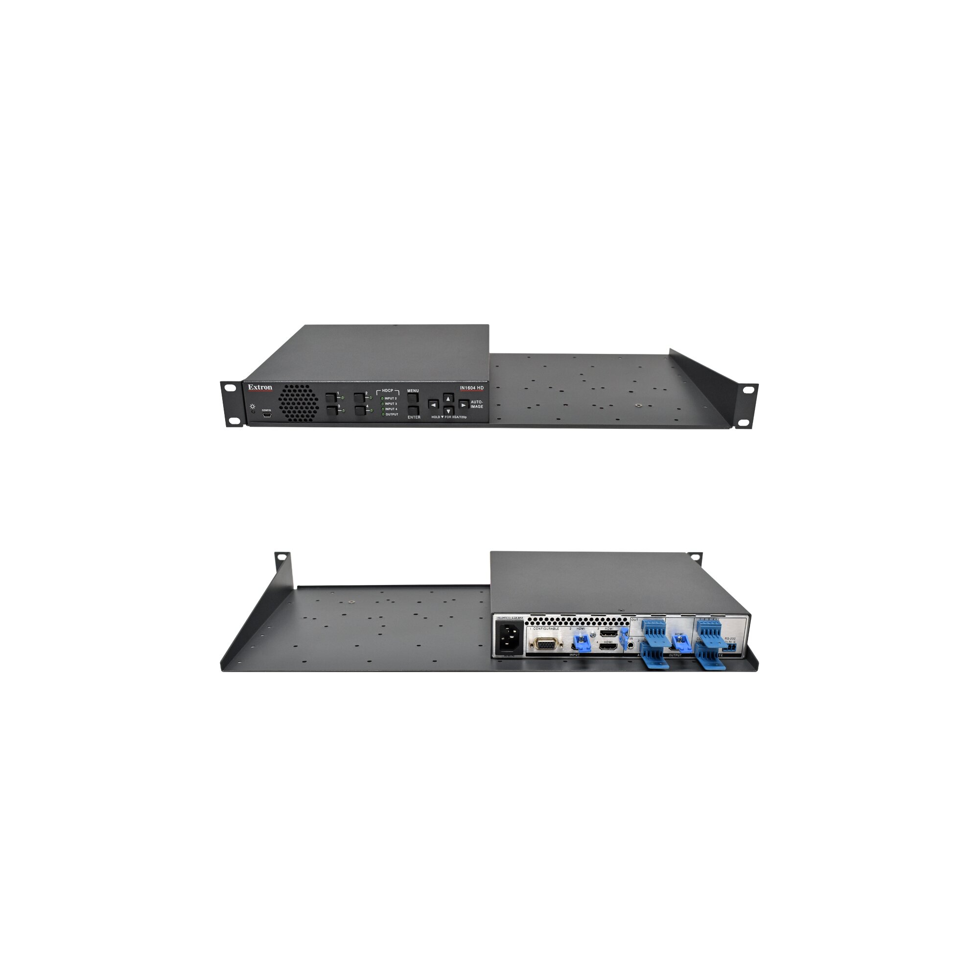Extron HDCP konformer Skalierer IN1604 HD 60-1457-02 mit vier Eingängen ...