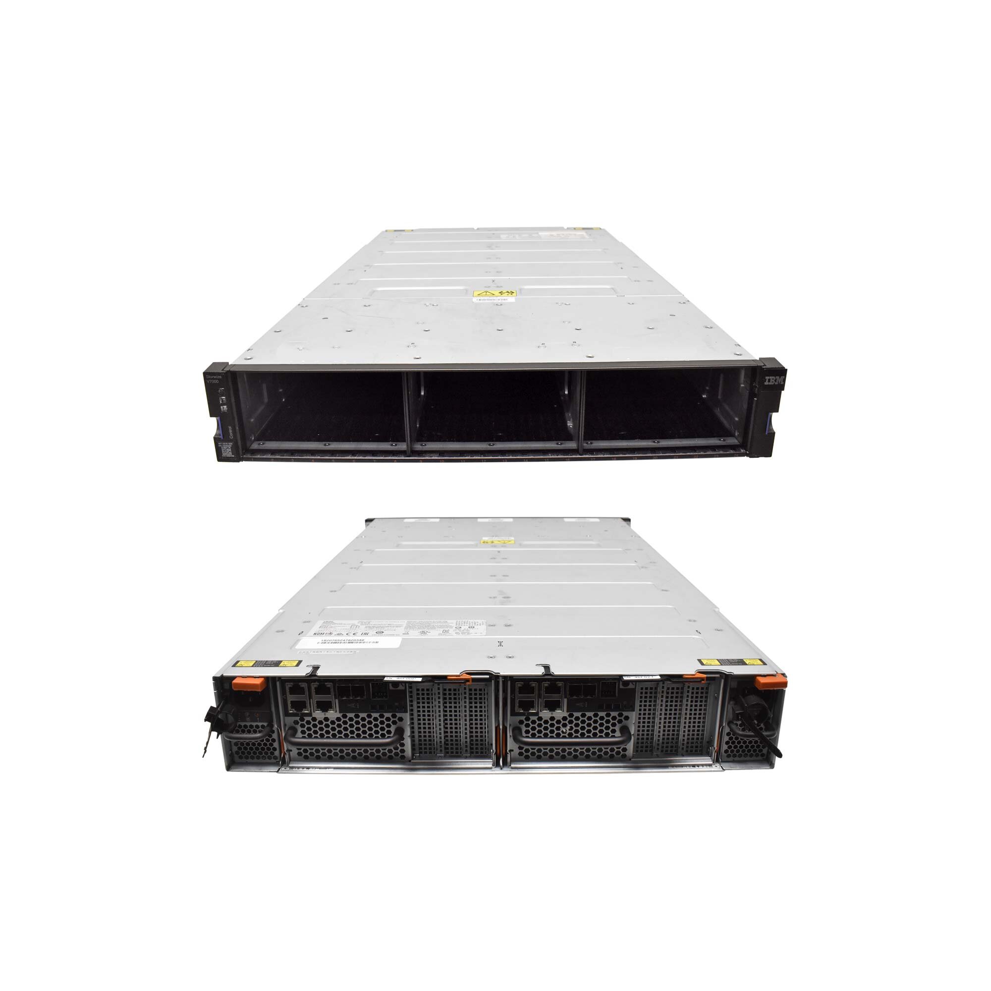 IBM Storwize Control V7000 2076 524 2x Canister Node 31P1845 24x SFF 2x ...