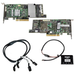 Cisco UCS-RAID9271CV-8I V04 L3-25413-28A SAS 9271-8I LP + Cache Modul + SAS Kabel + BBU