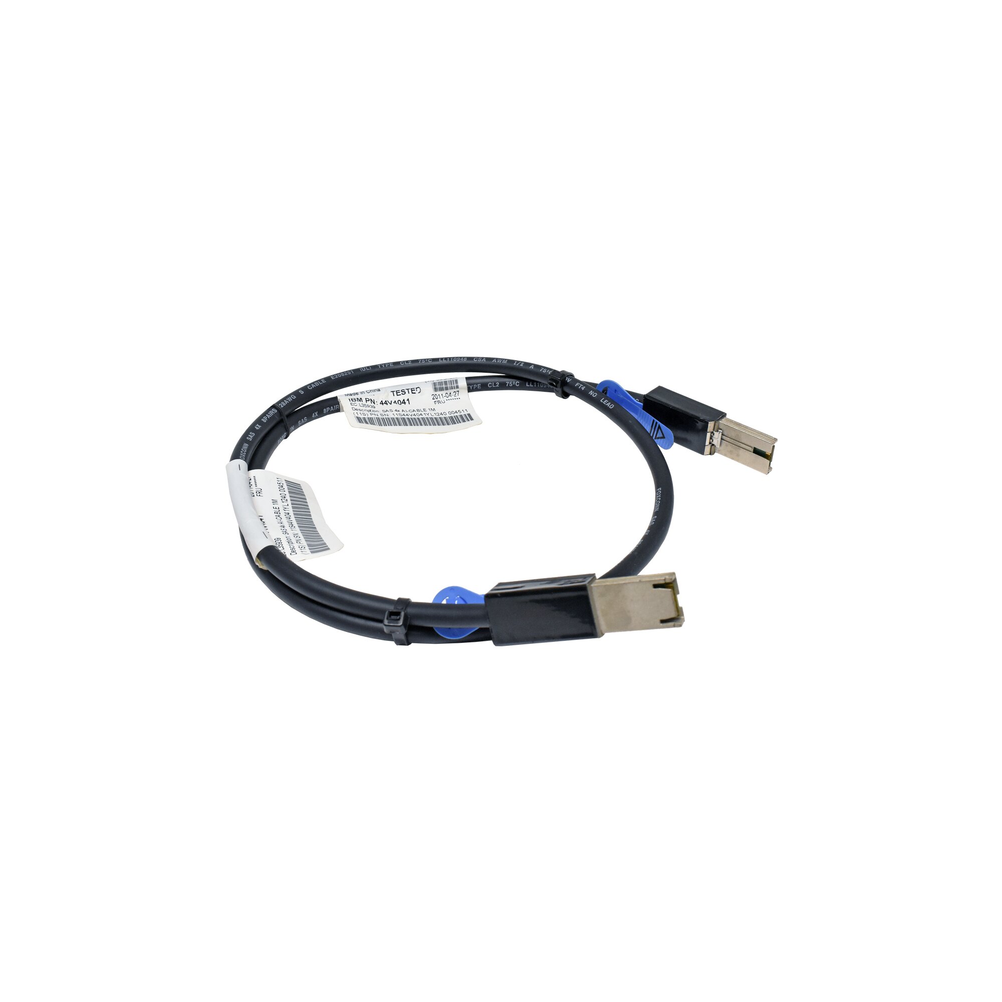 Genuine IBM Foxconn SAS 4x AI- Cable 1M P/N - 44V4041