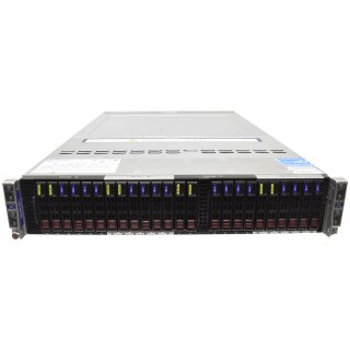 Nutanix 4 Node Server NXS2U4NS24G600 2x Node 2x PSU 2090W CSE-217B