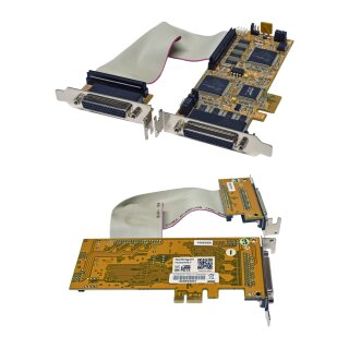 StarTech PEX8S950LP 8-Port PCIe RS232 Serial Adapter Card, Serial DB9 Controller/Expansion Card 16C950 UART