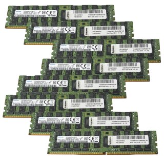 512GB Lenovo Samsung 8x 64GB PC4- 2400T RAM M386A8K40BMB-CRC 46W0843 00NV207