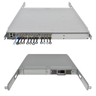 HP SN3000B 16 GB Switch HPE SN3000B 24/12 FC QW937A + 14 GBICs 12 akt. Ports