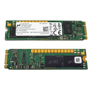 Micron 240GB MTFDDAV240TCB Solid State Drive (SSD) 240 GB M.2 2280 SATA