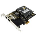 Digium Asterisk TE220 Voice Card with VPMOCT064 Echo...